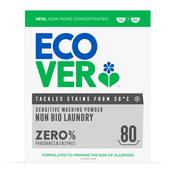 Pure ECOVER Zero Non Bio Washing Powder, 4kg - Glana image