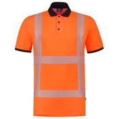 Dynamic TRICORP Revisible Hi-Vis Orange Polo Shirt 180gsm - Glana image