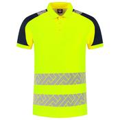 Dynamic TRICORP Hi-Vis Polo Orange &amp; Yellow 150gsm - Glana image