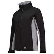 Vibrant TRICORP Women's Bicolor Softshell Jacket - 5 Colours, 340gsm - Glana image