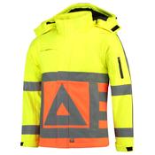 Dynamic TRICORP Traffic Marshall Softshell Jacket Orange-Yellow 300gsm - Glana image