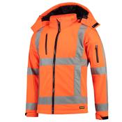 Hard-Wearing TRICORP RWS Softshell Jacket Orange Yellow 300gsm - Glana image