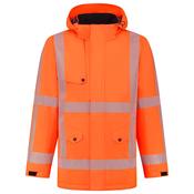 Rugged TRICORP Revisible Parka Coat Orange 180gsm Durable Outerwear - Glana image