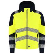 Bold TRICORP Hi-Vis Hooded Softshell Jacket, 2 Colours, 340gsm - Glana image