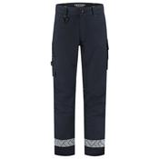 Hard-Wearing TRICORP Reflective 2-Way Stretch Work Trousers, 2 Colours - Glana image