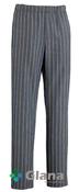 Dynamic TOMA Astro Unisex Chef Trouser, Blue Pinstripe, 50% Cotton - Glana image
