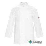 Pristine TOMA Victor French Sleeve Chef Jacket, White, 100% Microfibre - Glana image