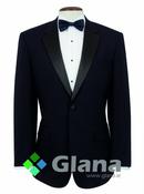 Refined BROOK TAVERNER Black 1 Button Black Dress Jacket - Glana image