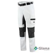 Rugged TRICORP Painter's Trousers White Twill Cordura Stretch 245gsm - Glana image