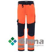Dynamic TRICORP Hi-Vis Stretch Work Trousers with Knee Reinforcement - Glana image