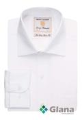 Apex BROOK TAVERNER Cheadle Single Cuff Poplin Shirt, 2 Colours - Glana image