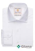 Sartorial BROOK TAVERNER Altare Single Cuff Herringbone Shirt, 2 Colours - Glana image