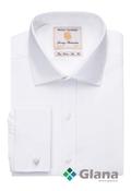 Smooth BROOK TAVERNER Prato Slim Fit Herringbone Shirt, 2 Colours - Glana image