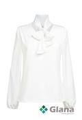 Amiable BROOK TAVERNER Andria Pussy Bow Blouse, 4 Colours - Glana image