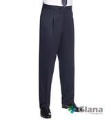 Decisive BROOK TAVERNER Delta Single Pleat Trouser, 3 Colours - Glana image