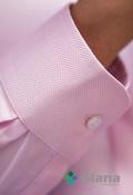 AccuratePro BROOK TAVERNER Prosecco Herringbone Blouse, 3 Colours - Glana image