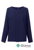 Boldness BROOK TAVERNER Roma crepe de chine Blouse, 6 Colours - Glana image