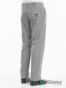 CHAUD DEVANT Back &amp; White Checked Chef Trouser Pepita - Glana image