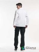 CHAUD DEVANT White Recycled Long Sleeve Chef Jacket Salerno - Glana image