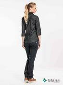 CHAUD DEVANT Black Denim Stretch Shirt Women Antra - Glana image
