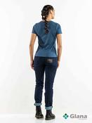 CHAUD DEVANT Blue T-Shirt Lady Recycled - Glana image
