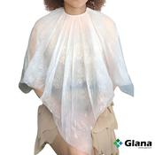 Sleek DEISS Hairdressing Cape, Transparent, 1200mm x 1400mm, Pack of 50 – Effortless Style - Glana image