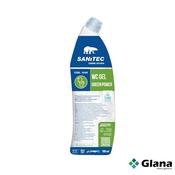 Refreshing SANITEC WC Gel Greenpower, 700ml - Powerful Toilet Cleaner for a Sparkling Fresh Bathroom - Glana image