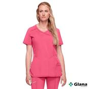 Chic Cherokee Professional Scrubs CK In Infinity Women's Mock-Wrap Scrub Top – 16 Colours - Glana image