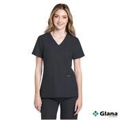 Chic Cherokee Professional Scrubs CK WW Originals Ultra Women's 2-Pocket V-Neck Scrub Top – 17 Colours - Glana image