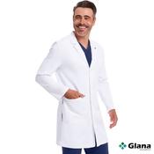 Smart Healing Hands HH Lab Luke Men's Consultation Coat in White - Glana image