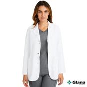 Modern Healing Hands HH Lab Flo Women's Consultation Coat in White - Glana image