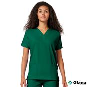 Urban Cherokee Professional Scrubs CK WW Originals Women's V-Neck with 3 Pockets Scrub Top – 20 Colours - Glana image