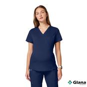 Chic Cherokee Professional Scrubs CK WW Revolution Women's Maternity Mock-Wrap Scrub Top – 4 Colours - Glana image
