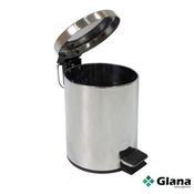 Sleek &amp; Modern PEDAL BIN Stainless Steel 3 Litre - Compact &amp; Durable - Glana image
