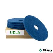 Effortless Clean: URLA Blue Floor Pads, Light Scrubbing, Pack of 5 - Glana image