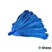 Superior Clean FREEGO Socket Mop Head - Microfibre Terry Strips, 280grm, 4 Colours - Glana image