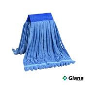 Efficient FREEGO Kentucky Mop Head Blue Microfibre Terry Strip, 280grm - Glana image