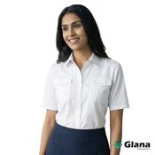 Professional BROOK TAVERNER Hestia Ladies' Pilot Shirt, 115gsm - Glana image