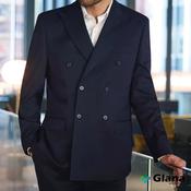 Stylish BROOK TAVERNER Ferdinand Double Breasted Jacket in 2 Colours - Glana image