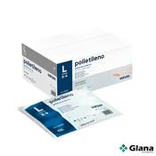 Handy SANTEX Clear Polyethylene Gloves, 0.5grm, One Size, 100 Packs x 100 - Durable Protection - Glana image