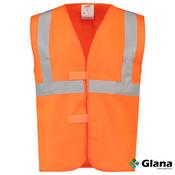 Reliable TRICORP Hi-Vis ISO 20471 Vest Orange Yellow 120gsm - Glana