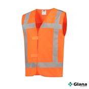 Dynamic TRICORP RWS Hi-Vis Vest Orange Yellow 120gsm Safety Workwear - Glana