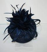 Brielle Round Feather Fascinator image