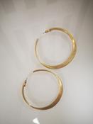 Holly gold hoops