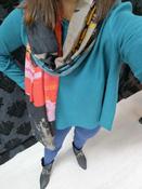 Rosa Multi Colour Print Scarf image