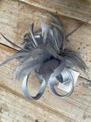 Camile Silver Small Fascinator image