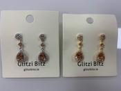 Medium Drop Pink Earrings image