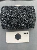 Polly Black Beaded Handbag image