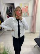 Freequent White Denim Jacket image