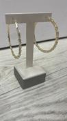 Darla Diamanté Hoop Earring